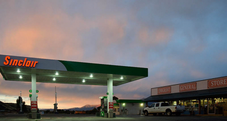 Einsame Tankstelle und General Store im US-Bundestaat Montana © Holger Rüdel