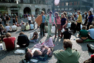 Jugendliche in Amsterdam 1970 © Holger Rüdel