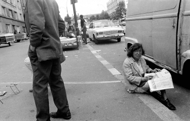 Flohmarkt in Paris 1971 © Holger Rüdel