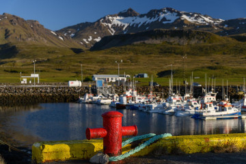 Am Hafen von Grundarfjörður © Holger Rüdel