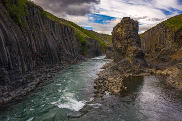 Stuðlagil Canyon © Holger Rüdel