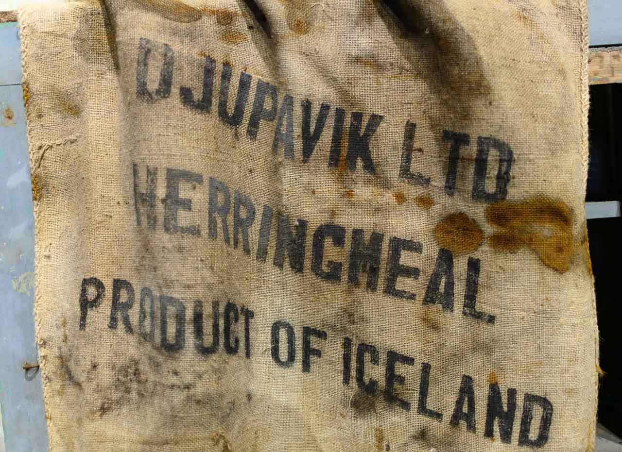Lost Place, Industriemuseum und Kulturzentrum: die alte Heringsfabrik in Djúpavík am Fjord Reykjarfjörður an der Ostküste der isländischen Westfjorde.