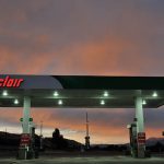 Einsame Tankstelle im US-Bundestaat Montana © Holger Rüdel