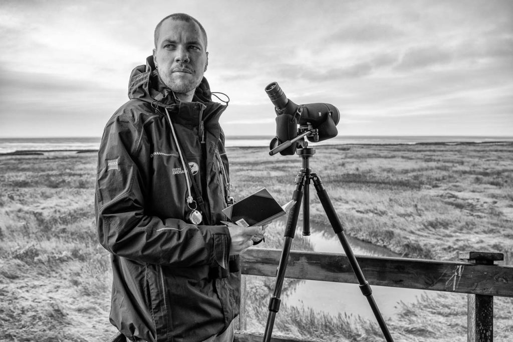 Die Hallig Norderoog mit dem Vogelwart Nils Bayer, der von März bis Oktober 2025 im Auftrag des Vereins Jordsand auf Norderoog im nordfriesischen Wattenmeer lebte.