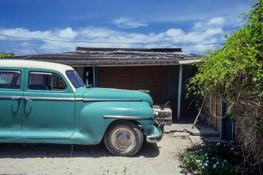 Oldtimer auf Kuba 1990.