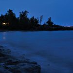 Nächtliche Blitze über dem Lake Superior © Holger Rüdel