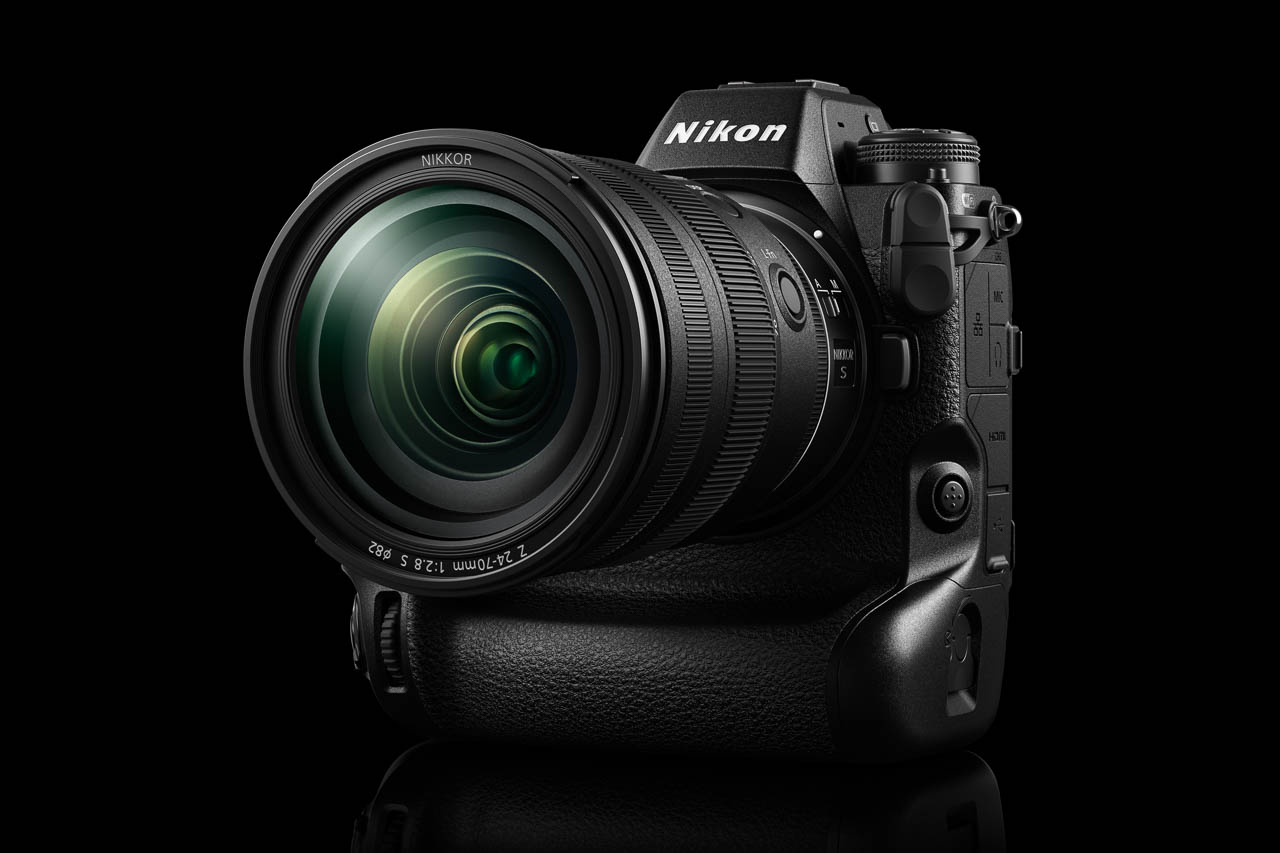 Die Nikon Z 9 mit dem Objektiv Z 24-70 mm f/2,8 S. Die Z 9 wird auf der Adobe MAX 2022 Creativity Conference in Los Angeles erstmals das neue Echtheitssiegel für digitale Aufnahmen präsentieren. Foto: Nikon-Pressebildarchiv