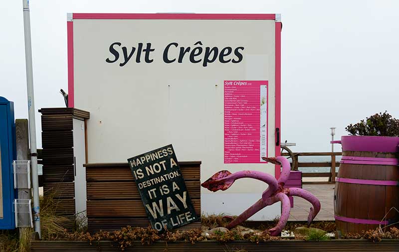 Crêpes-Stand auf Sylt © Holger Rüdel
